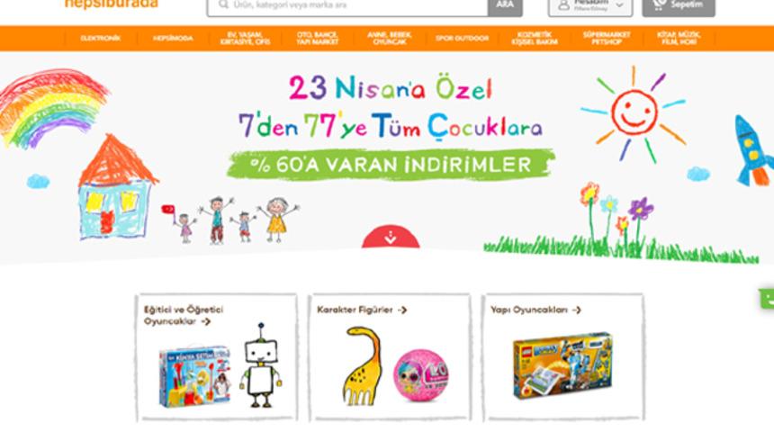Hepsiburada 23 Nisan’a özel kampanya yaptı