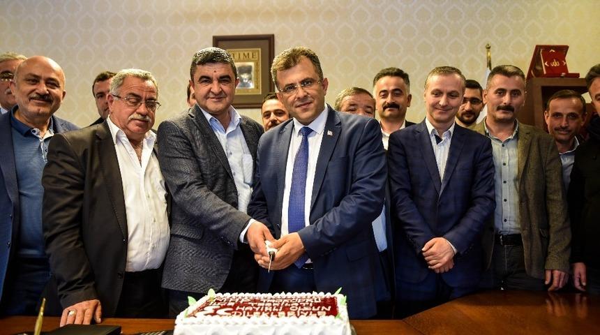 MHP İlçe Teşkilatı’ndan Başkan Çatal’a ziyaret