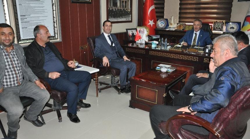 Oda başkanlarından Y&Uuml;TSO&rsquo;ya ziyaret