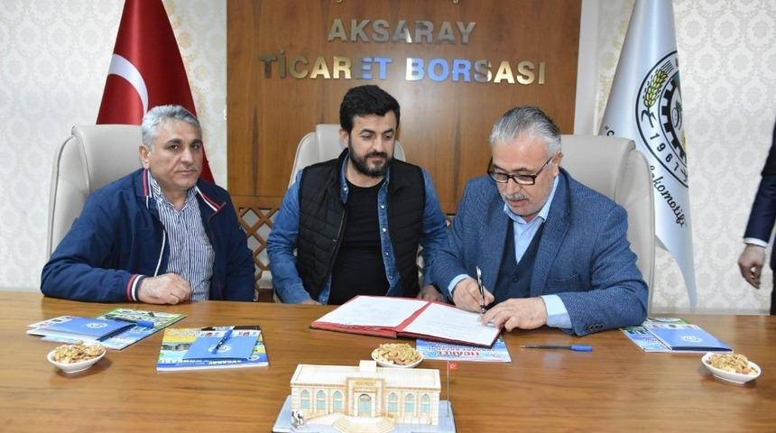 Aksaray ve Nusaybin Ticaret Borsası kardeş oldu