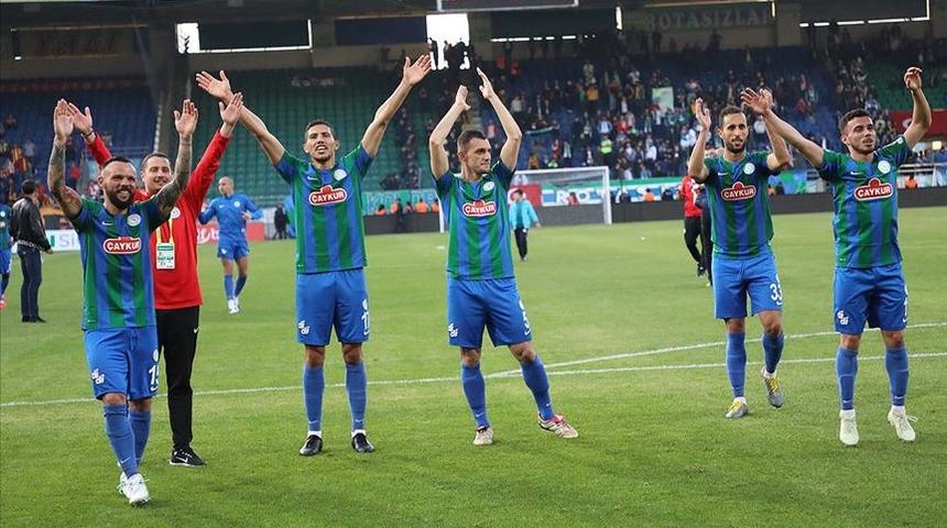 Çaykur Rizespor'da hedef ilk beş