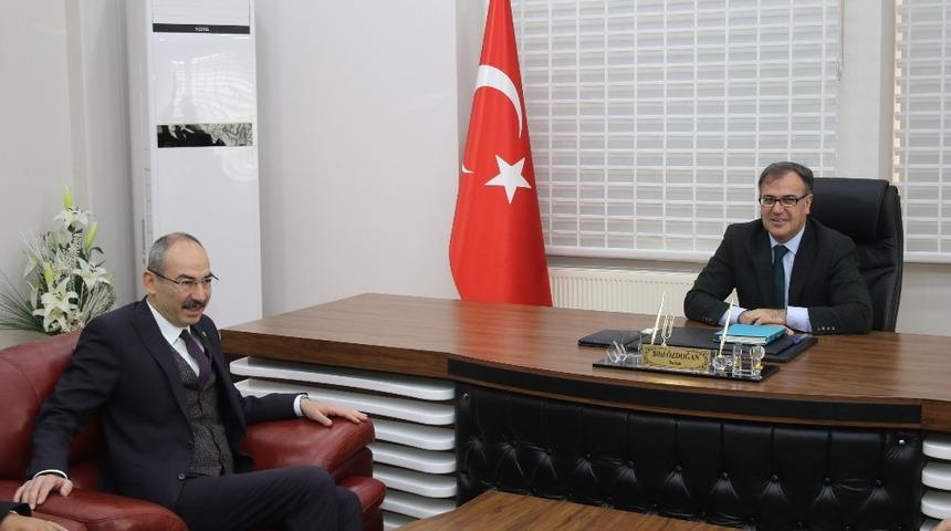 Başkan &Ouml;zdoğan&rsquo;a Ticaret Ve Esnaf Odalarından ziyaret