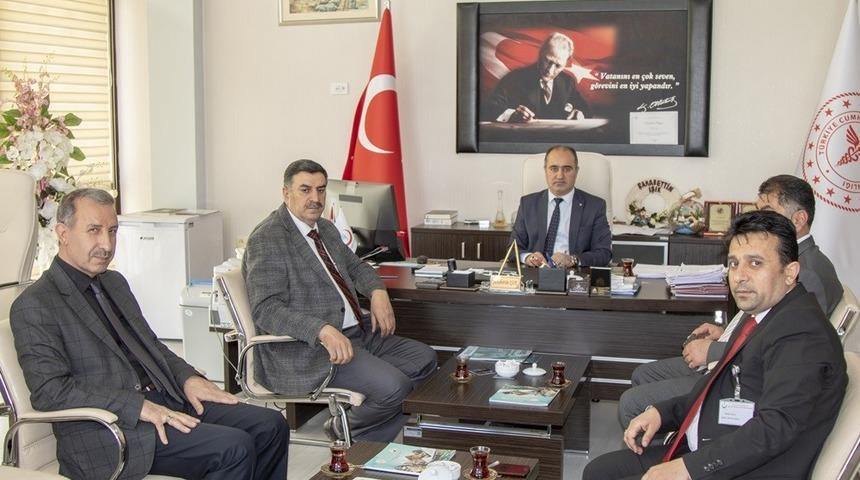 M&uuml;ft&uuml; Vekili Kesti&rsquo;den hastane ziyareti