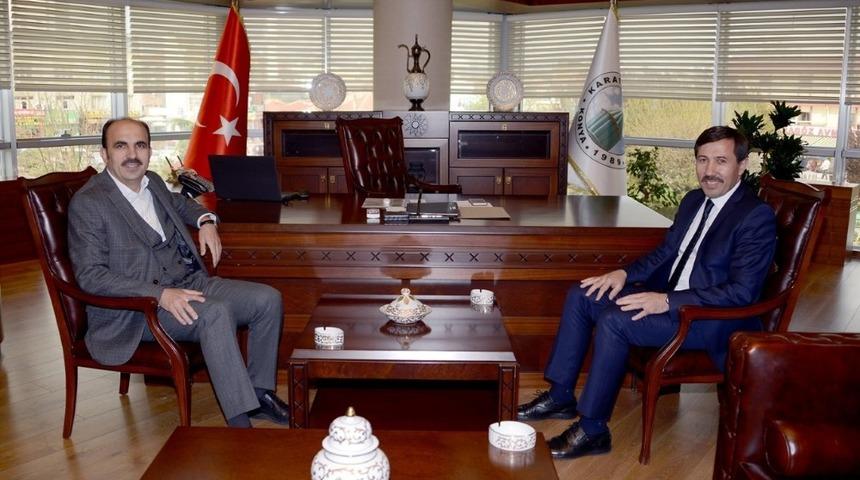 Başkan Altay&rsquo;dan Hasan Kılca&rsquo;ya ziyaret