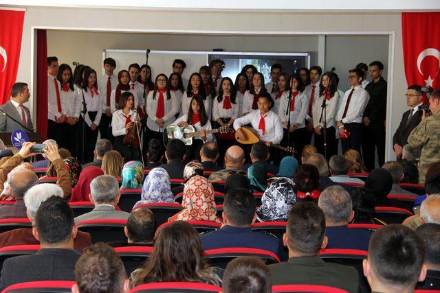 Afrin şehidinin hayali k&uuml;t&uuml;phane a&ccedil;ıldı 4