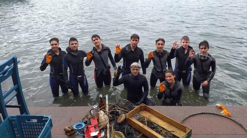 Denizcilik Lisesi &ouml;ğrencilerden anlamlı etkinlik