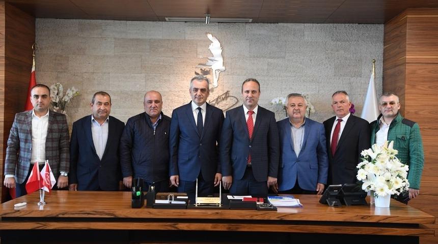 Başkan Esen, esnaf temsilcilerini ağırladı