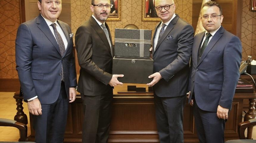 Başkan Erg&uuml;n&rsquo;den Ankara&rsquo;da Mesir mesaisi