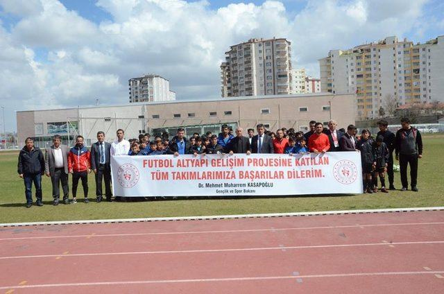 Futbol Alt Yapı Gelişim Projesi 1. Kademe 1. Devre Müsabakaları Başladı