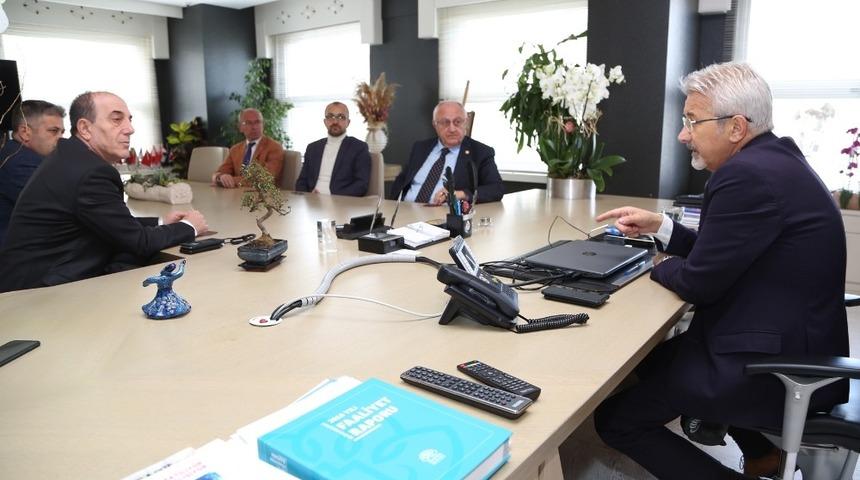 CHP ve İYİ Parti&rsquo;den Turgay Erdem&rsquo;e tebrik ziyareti