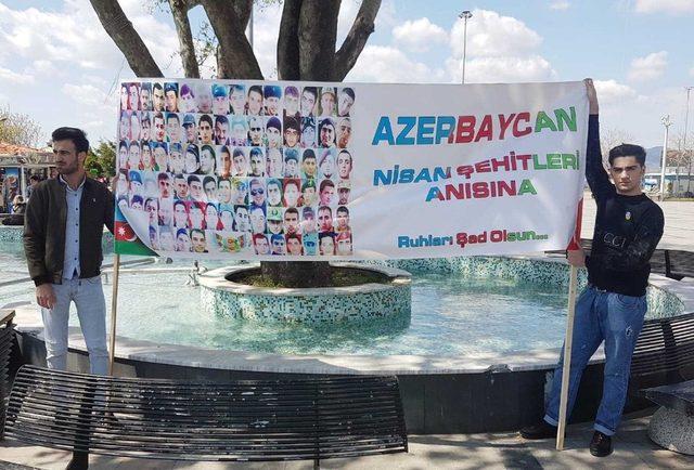 Azerbaycan Nisan Şehitleri anıldı