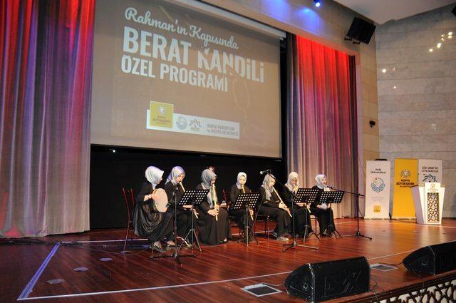 KOMEK ve ASEM’den Berat Kandili Özel Programı