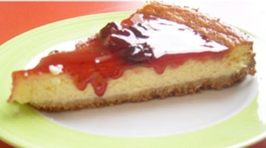 Meyve Soslu Cheesecake
