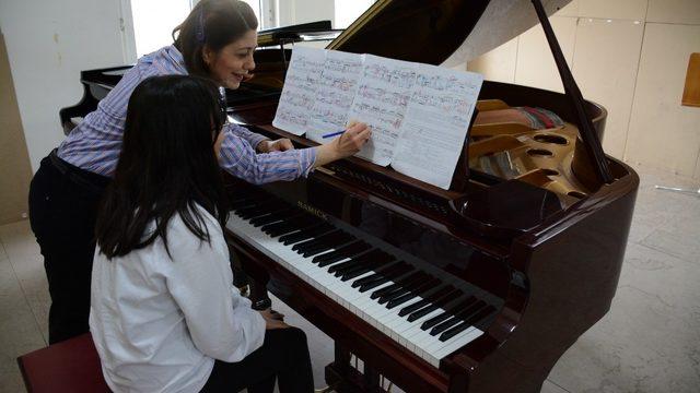 Konservatuar öğrencileri “Piyano Masterclass”ta buluştu