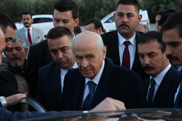 MHP lideri Bahçeli Antalya'da