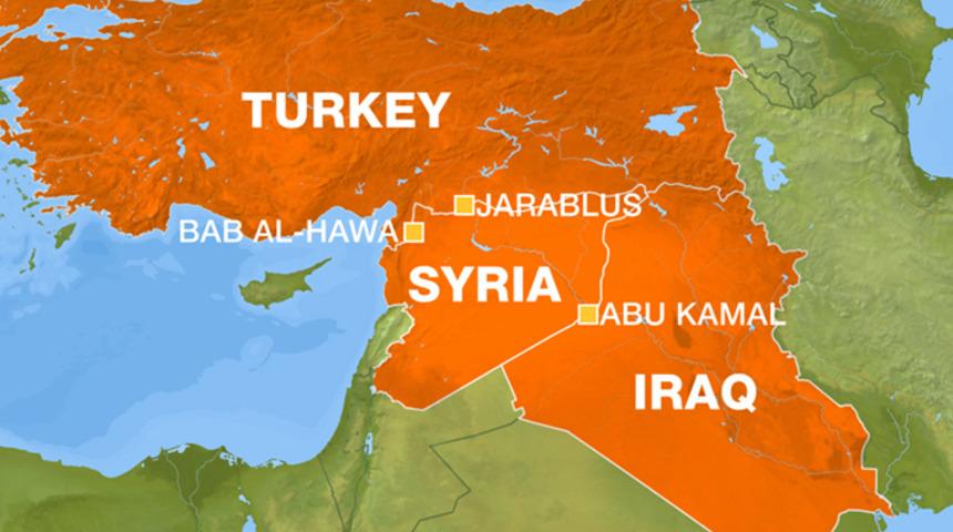 Irak-Suriye sınırında hareketlilik!