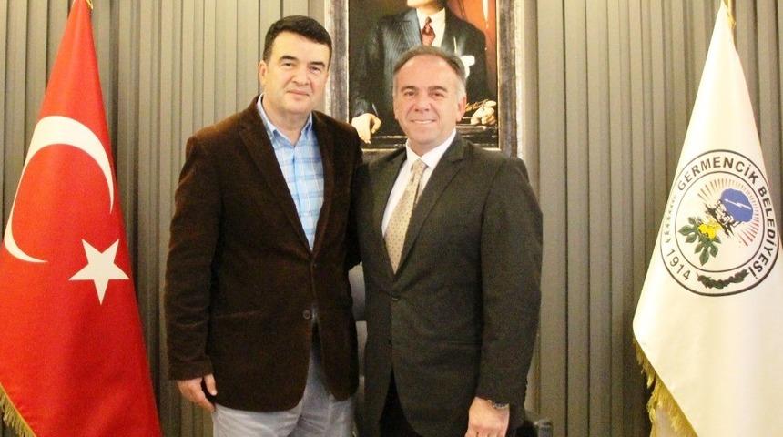 Prof. Dr. Metin L&uuml;tfi Baydar&rsquo;dan Fuat &Ouml;ndeş&rsquo;e hayırlı olsun ziyareti