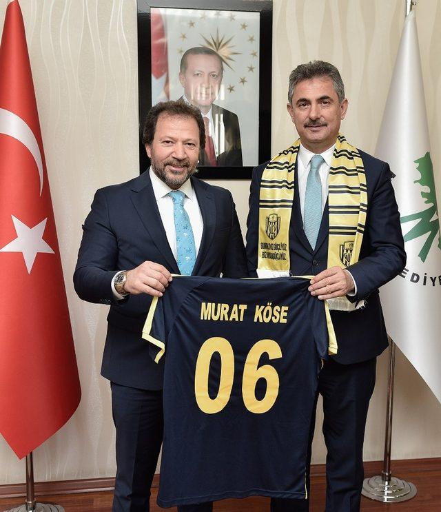 Ankaragücü’nden Köse’ye ziyaret