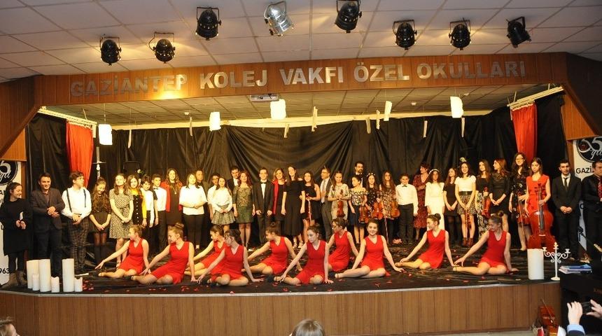 Gaziantep Kolej Vakfında bir bahar akşamı esintisi