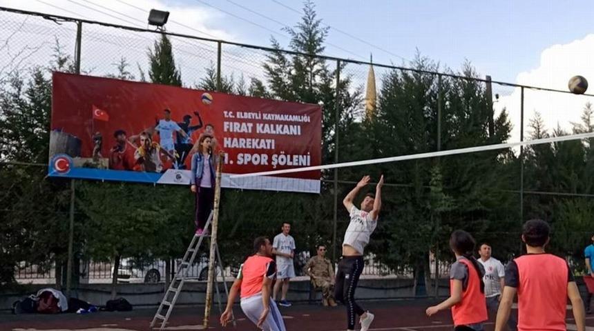 Fırat Kalkanı Harekatı Spor ş&ouml;leni başladı