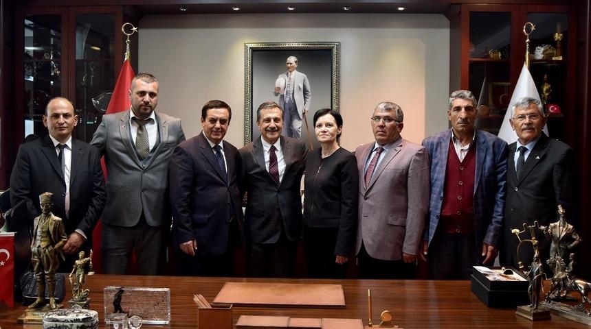 G&uuml;ndoğan&rsquo;dan Ata&ccedil;&rsquo;a hayırlı olsun ziyareti