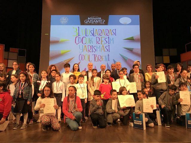 31. Uluslararası çocuk resim yarışması ödülleri verildi