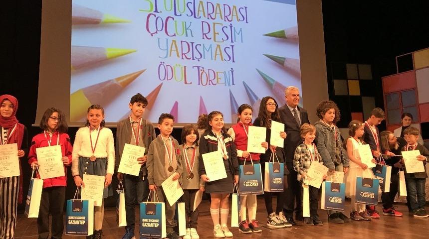 31. Uluslararası &ccedil;ocuk resim yarışması &ouml;d&uuml;lleri verildi