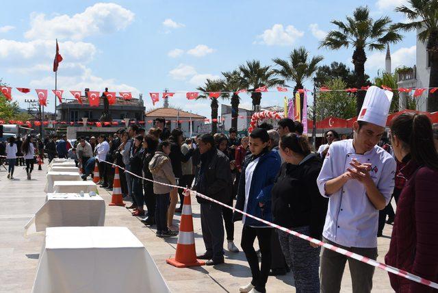 Gastronomi öğrencileri festivalde yarıştı