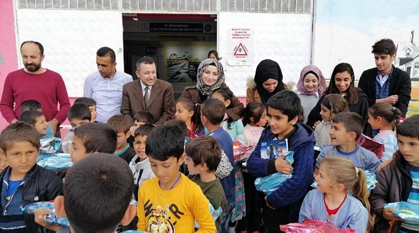 Lise öğrencilerinden anlamlı destek