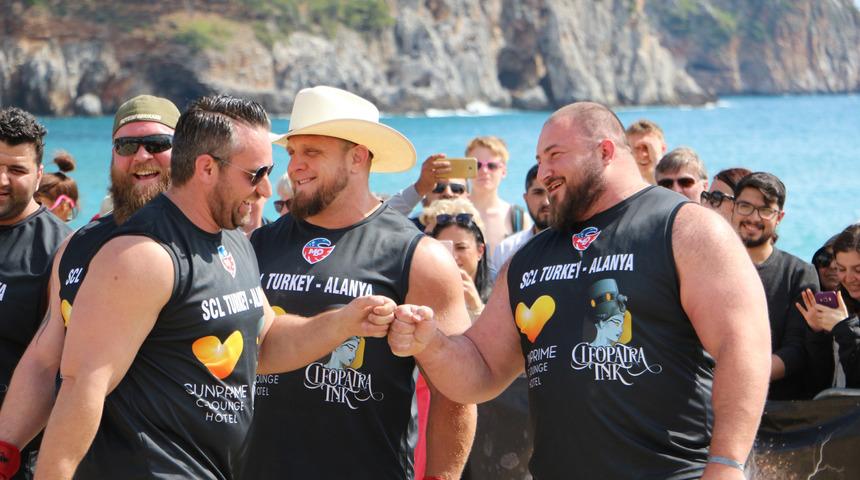 Dünyanın en güçlü sporcuları Alanya'da!