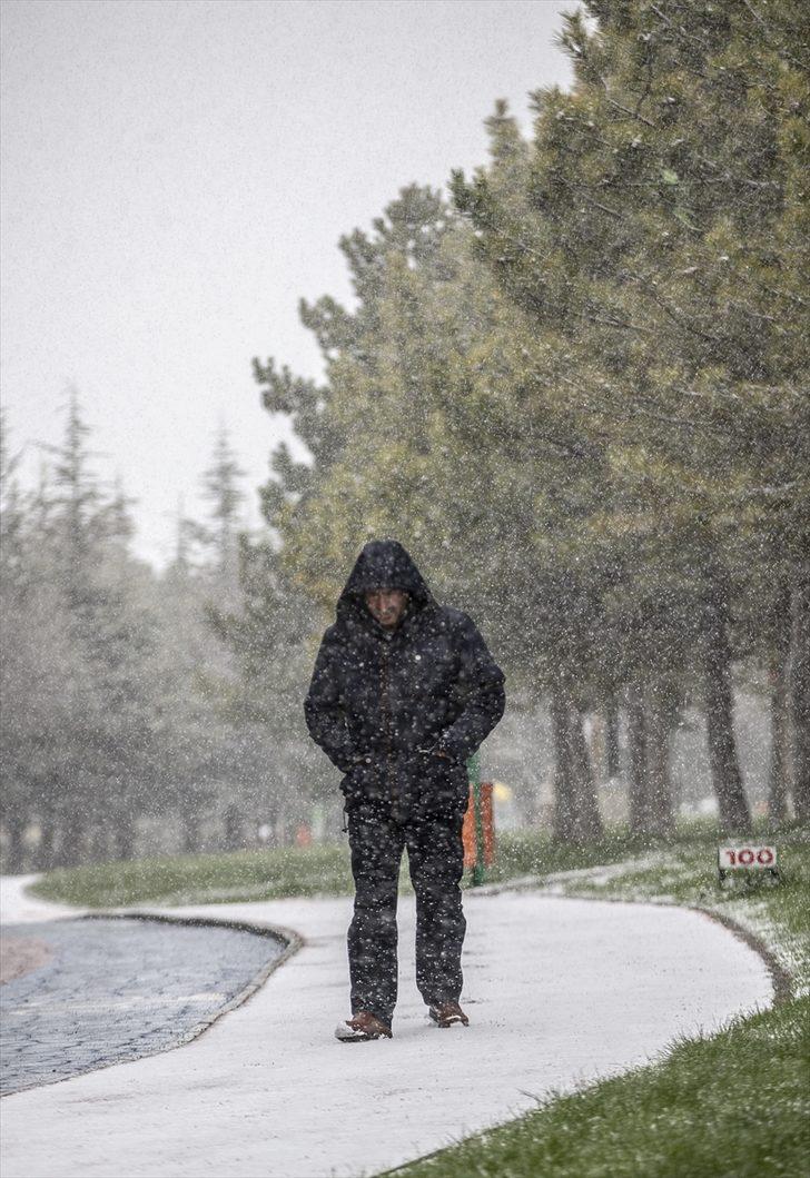 Başkent'te kar yağışı başladı  G2