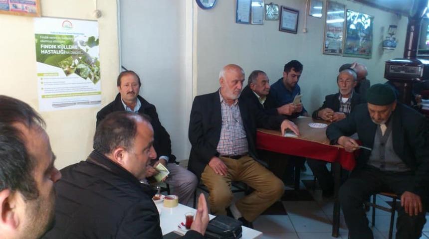 Fındık &uuml;reticileri bilgilendiriliyor