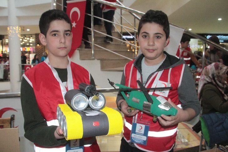 Atık malzemeler, oyuncağa dönüştü G1