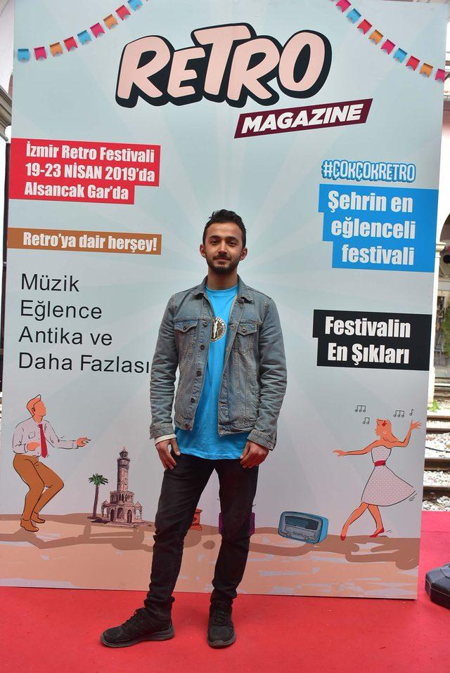 İzmir Retro Festivali ikinci kez Alsancak Garı'nda