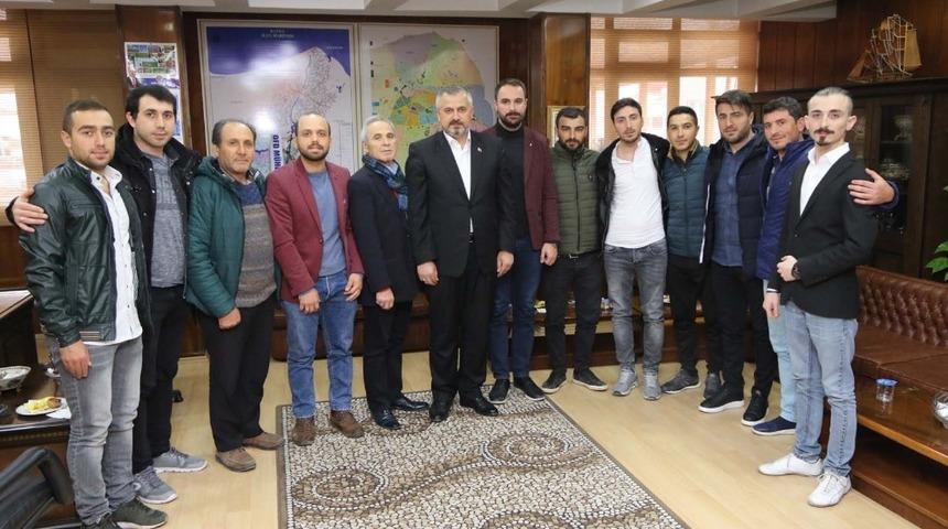 Hamit Kılı&ccedil;, İstanbul Gen&ccedil; Bafralılar Derneği&rsquo;ni ağırladı