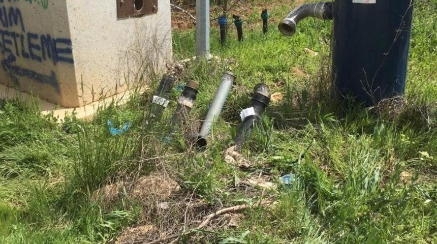 Vana hırsızları yine iş başında