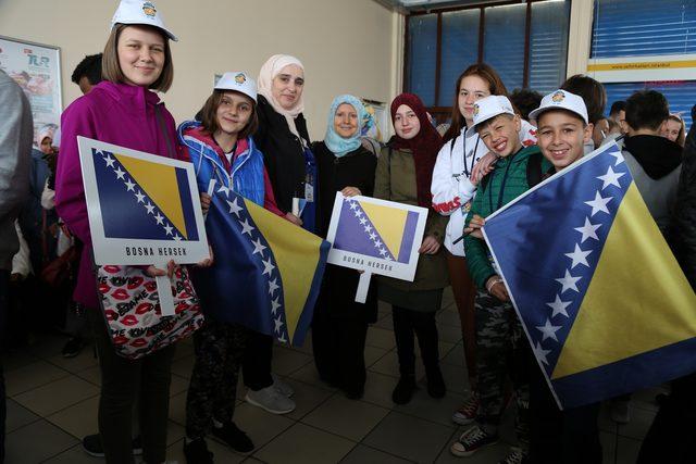 Barış elçisi çocuklar İstanbul'u keşfetti