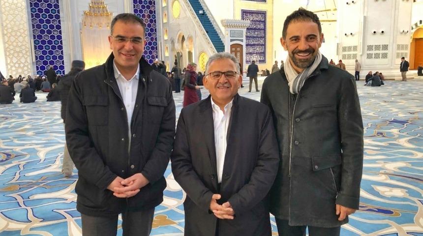 Başkan B&uuml;y&uuml;kkılı&ccedil;&rsquo;tan &Ccedil;amlıca Camii&rsquo;nde İnceleme