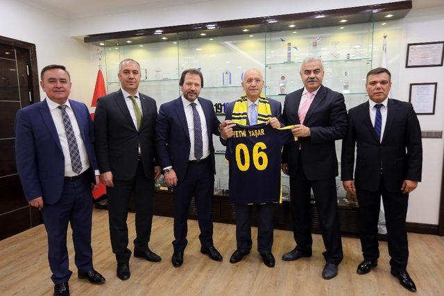 Ankaragücü’nden Fethi Yaşar’a ziyaret