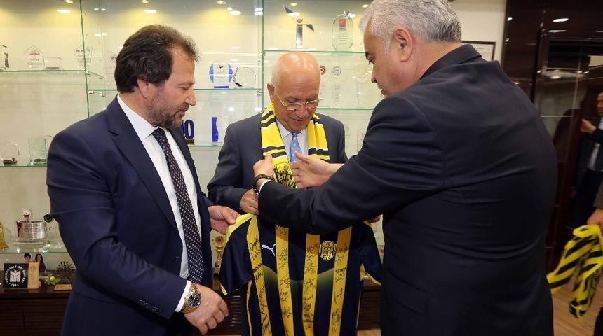 Ankaragücü’nden Fethi Yaşar’a ziyaret