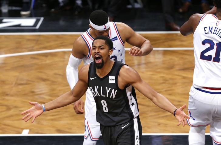 NBA'de  Brooklyn Nets - Philadelphia maçında kavga çıktı G3