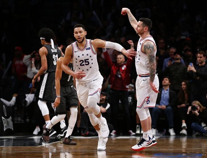 NBA'de  Brooklyn Nets - Philadelphia maçında kavga çıktı G4