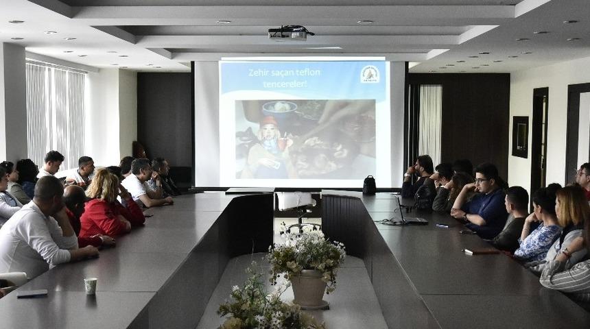 Muratpaşa Belediyesi’nden personellerine hijyen eğitimi