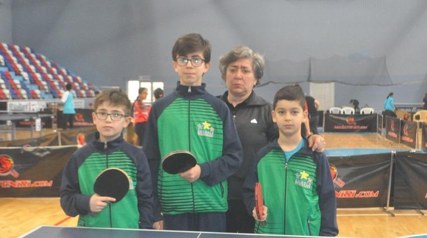 Masa Tenisi Ana Lig yarı final m&uuml;sabakaları başladı