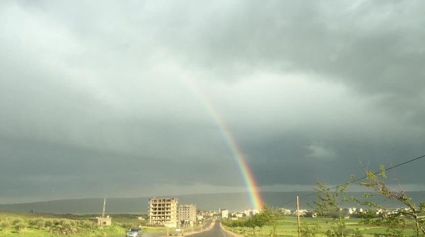 Yavuzeliler, gökkuşağının keyfini çıkardı