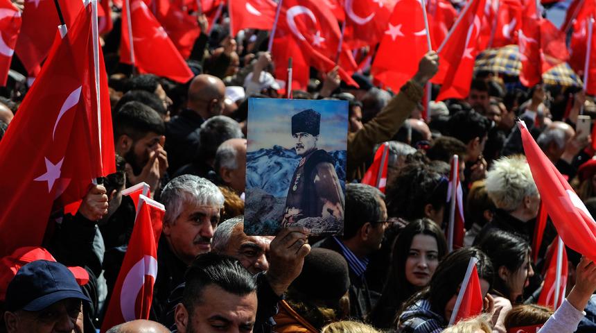 Maltepe'de Ekrem İmamoğlu mitingi