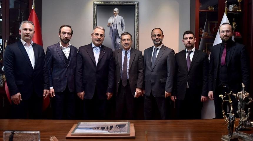 M&Uuml;SİAD&rsquo;dan Başkan Ata&ccedil;&rsquo;a ziyaret