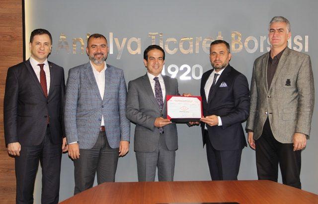 ATB, Akdeniz’de ISO-10002’nin sahibi tek borsa oldu