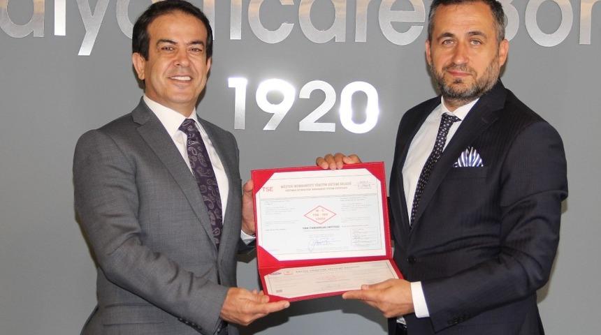 ATB, Akdeniz&rsquo;de ISO-10002&rsquo;nin sahibi tek borsa oldu