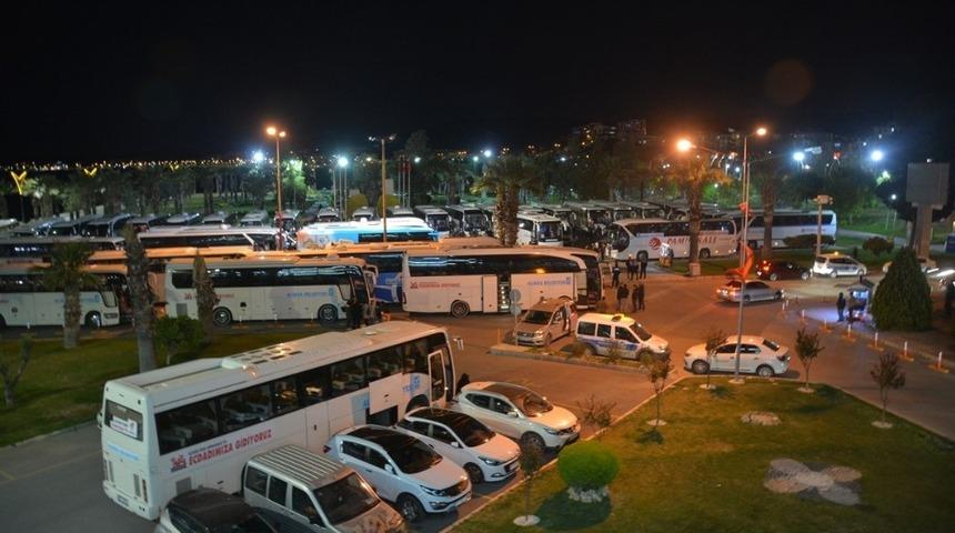 Aliağa’dan Çanakkale’ye dördüncü kafile uğurlandı